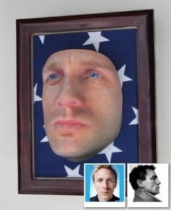 Daniel Craig framed print